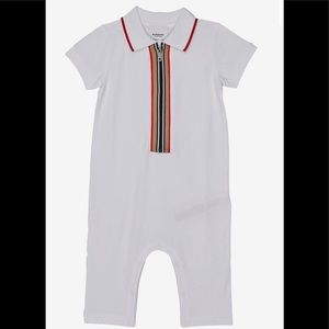 NEW-Burberry KidsNoe S: Acbok sz-3 months unisex-one piece outfit jumper-NWT